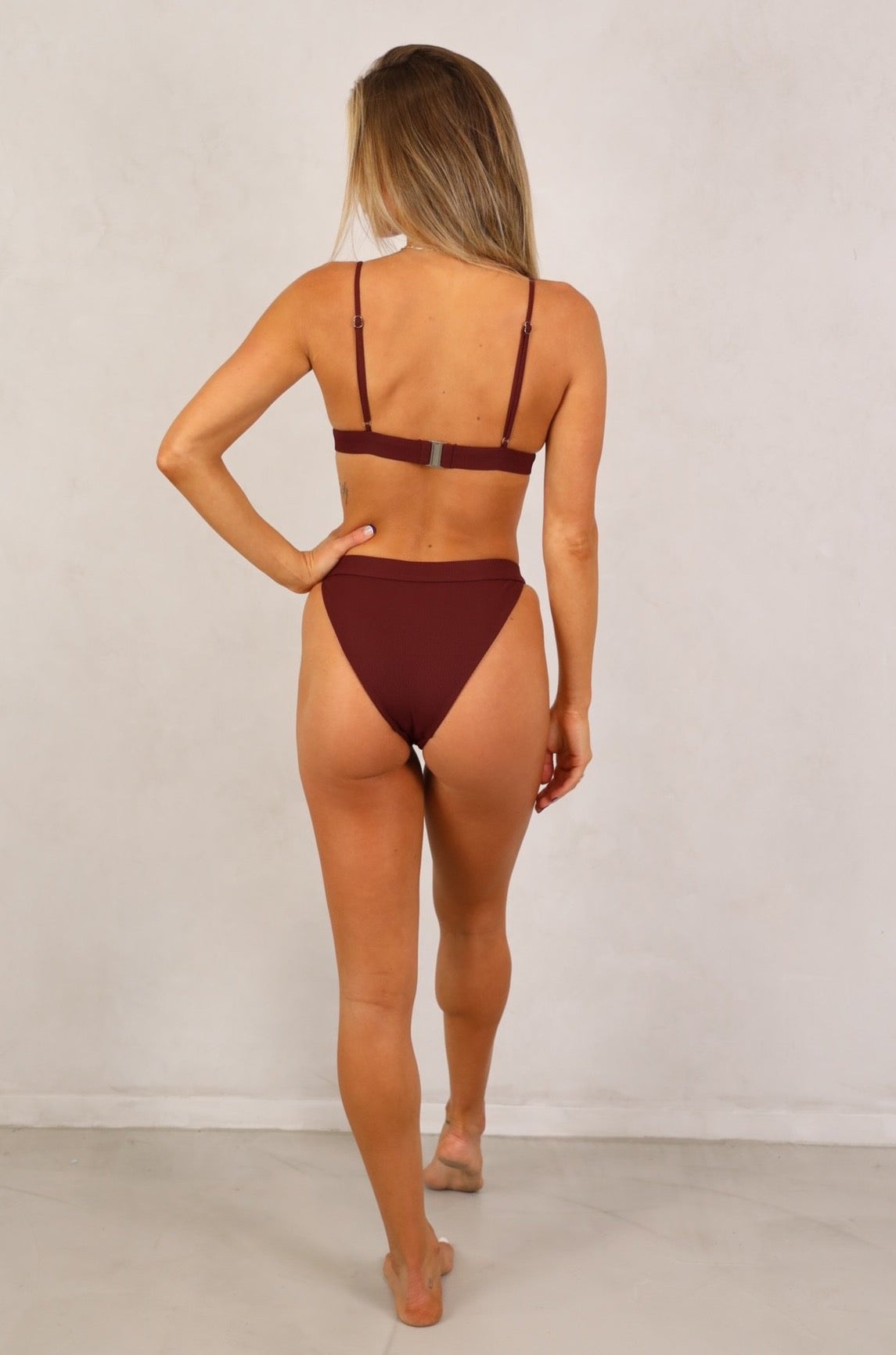 High-Cut String Bikini Bottom